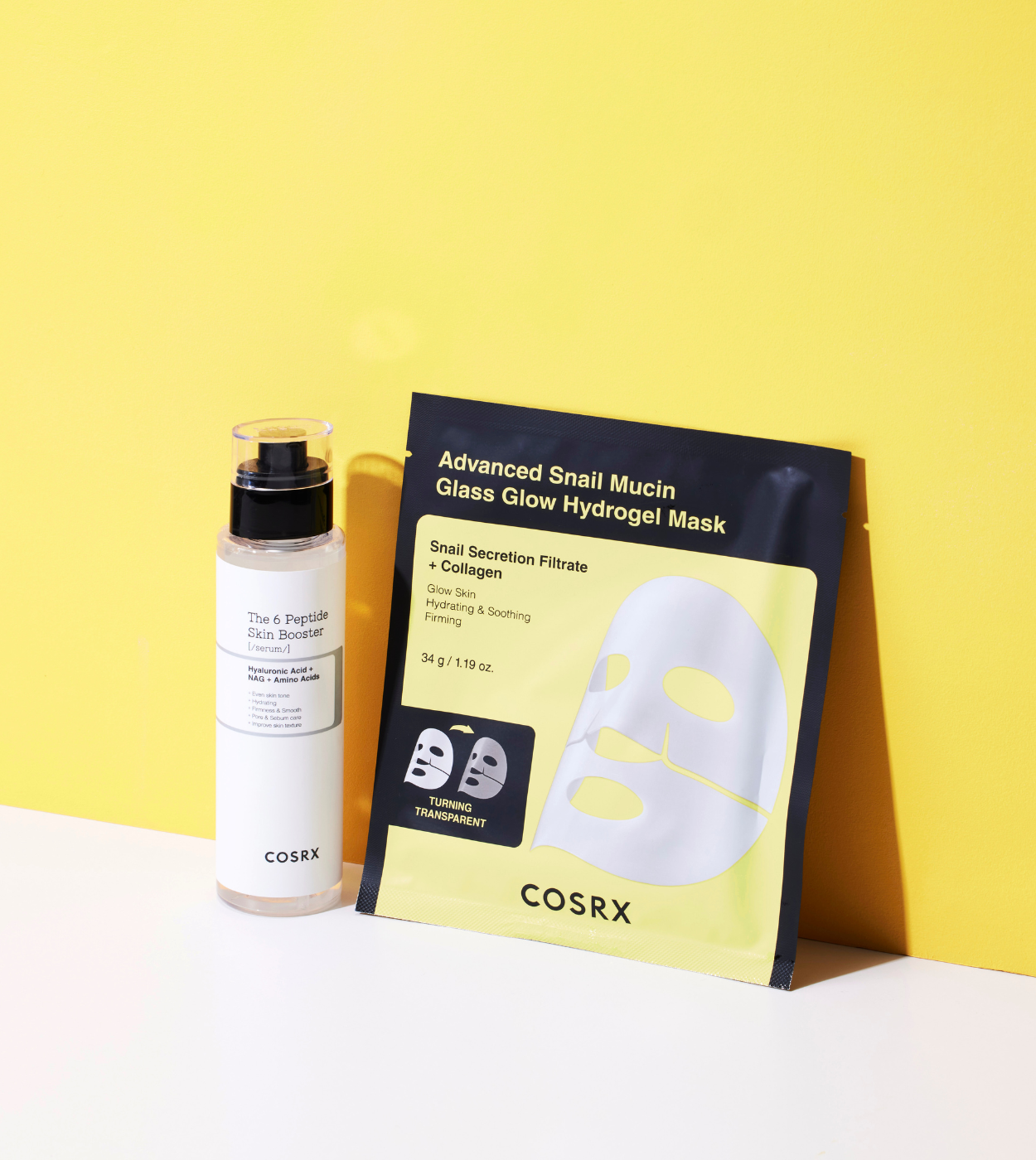 Advanced Snail Mucin Glass Glow Hydrogel Mask