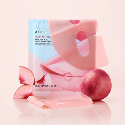 Peach 70 Niacin Brightening Collagen Mask