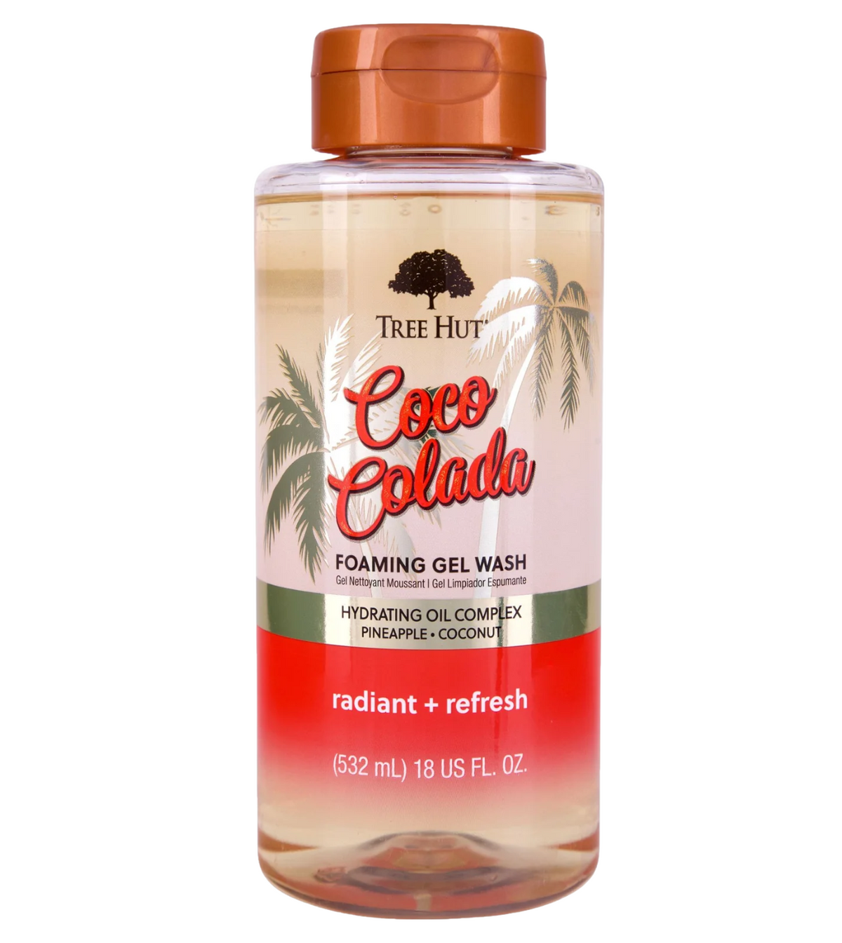 Tree Hut Foaming Gel Wash Coco Colada