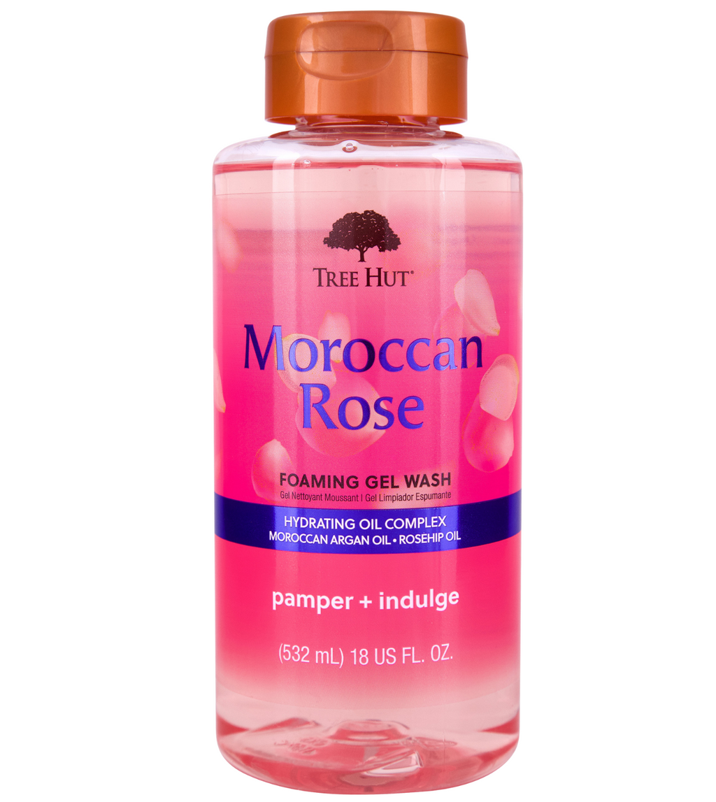 Tree Hut Foaming Gel Wash Moroccan Rose
