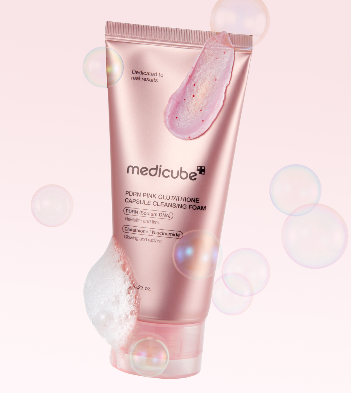 PDRN PINK GLUTATHIONE CAPSULE CLEANSING FOAM 120g