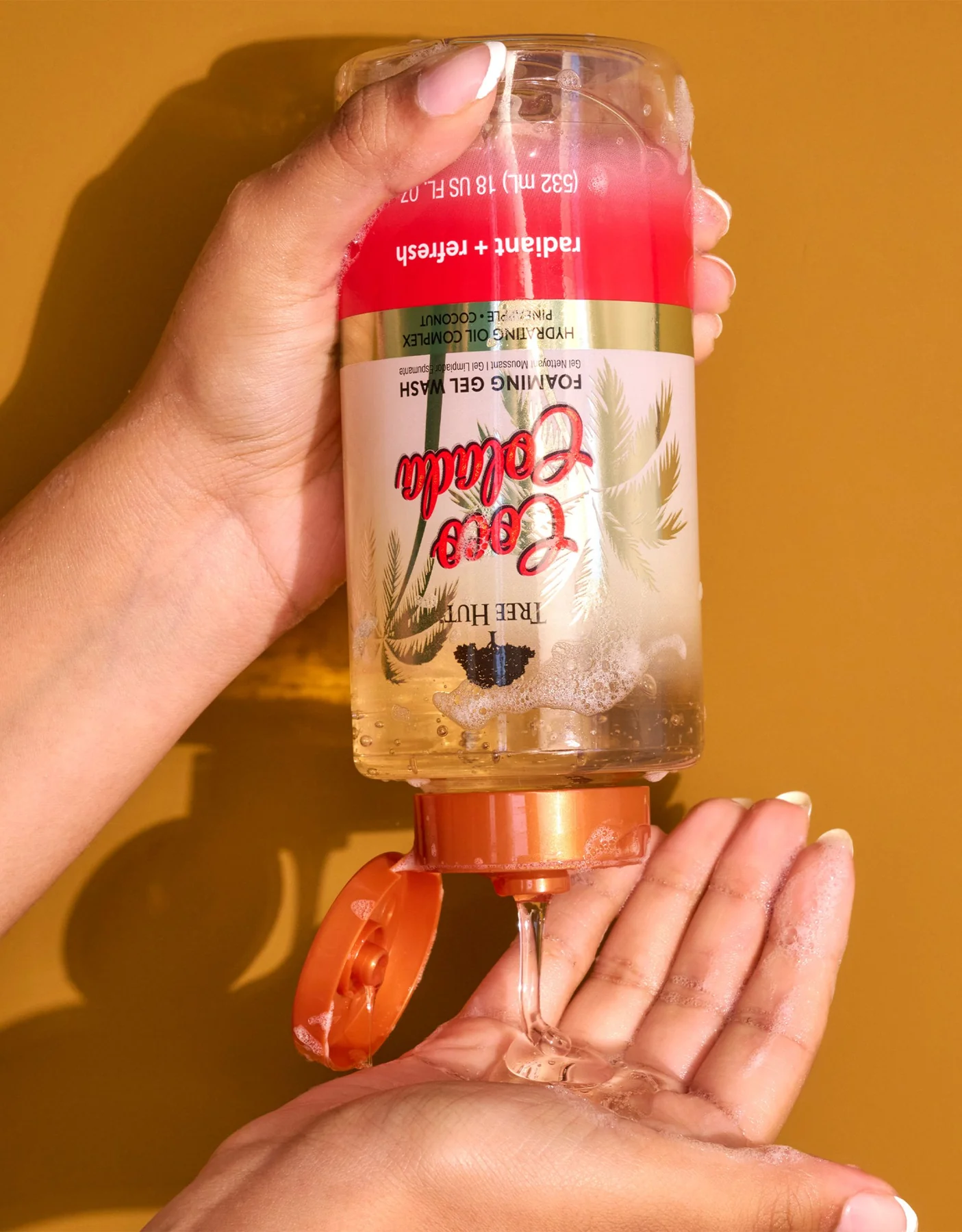 Foaming Gel Wash Coco Colada