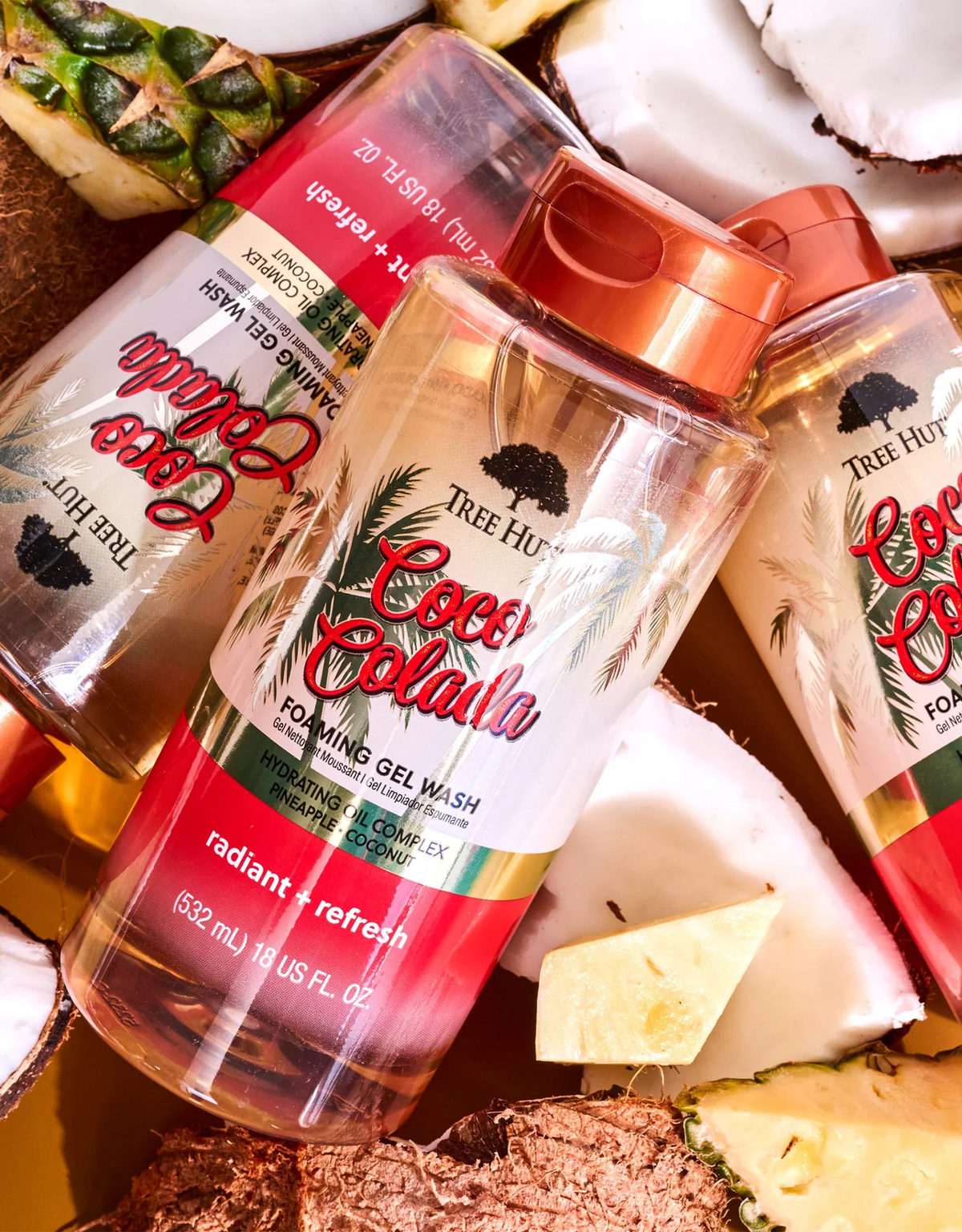 Tree Hut Foaming Gel Wash Coco Colada