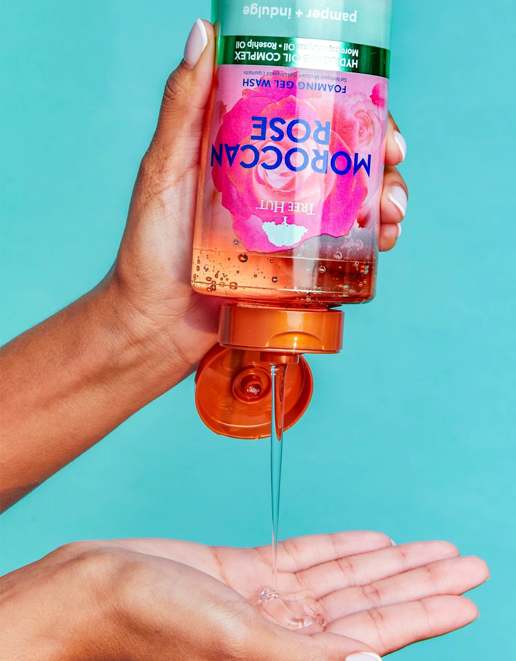 Tree Hut Foaming Gel Wash Moroccan Rose