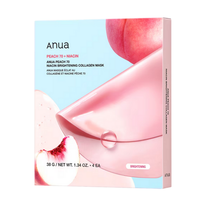 Peach 70 Niacin Brightening Collagen Mask