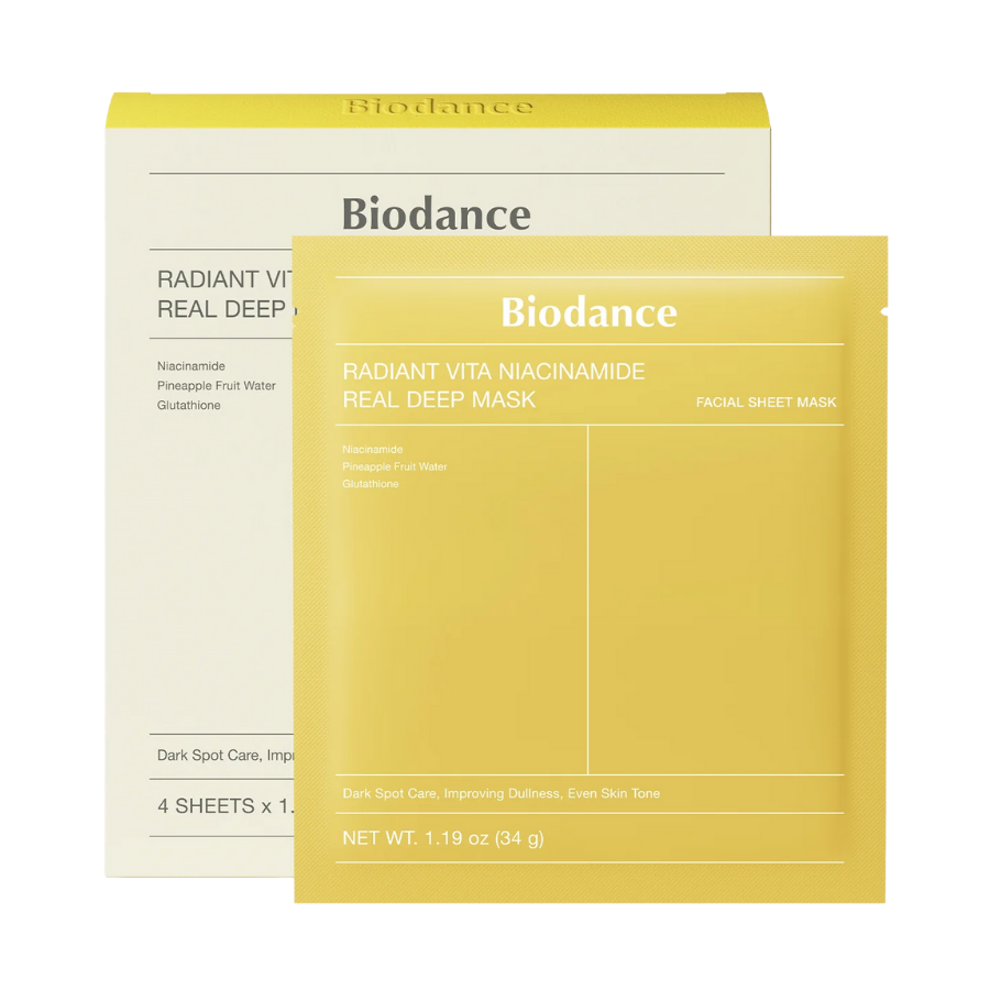 Radiant Vita Niacinamide Real Deep Mask (4 stk)