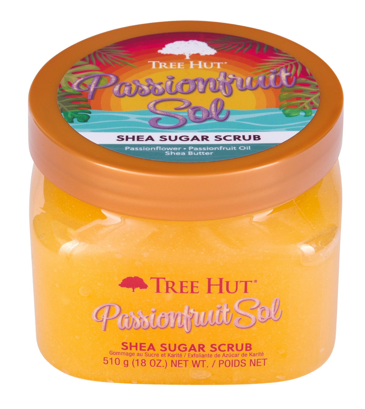 Tree Hut Shea Sugar Passionfruit Sol