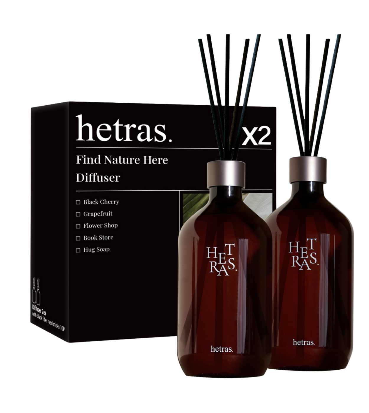 Premium Diffuser 2EA - Hotel Wood