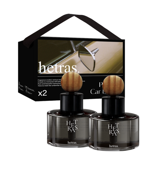 Premium Car Diffuser 2EA - Hotel Wood