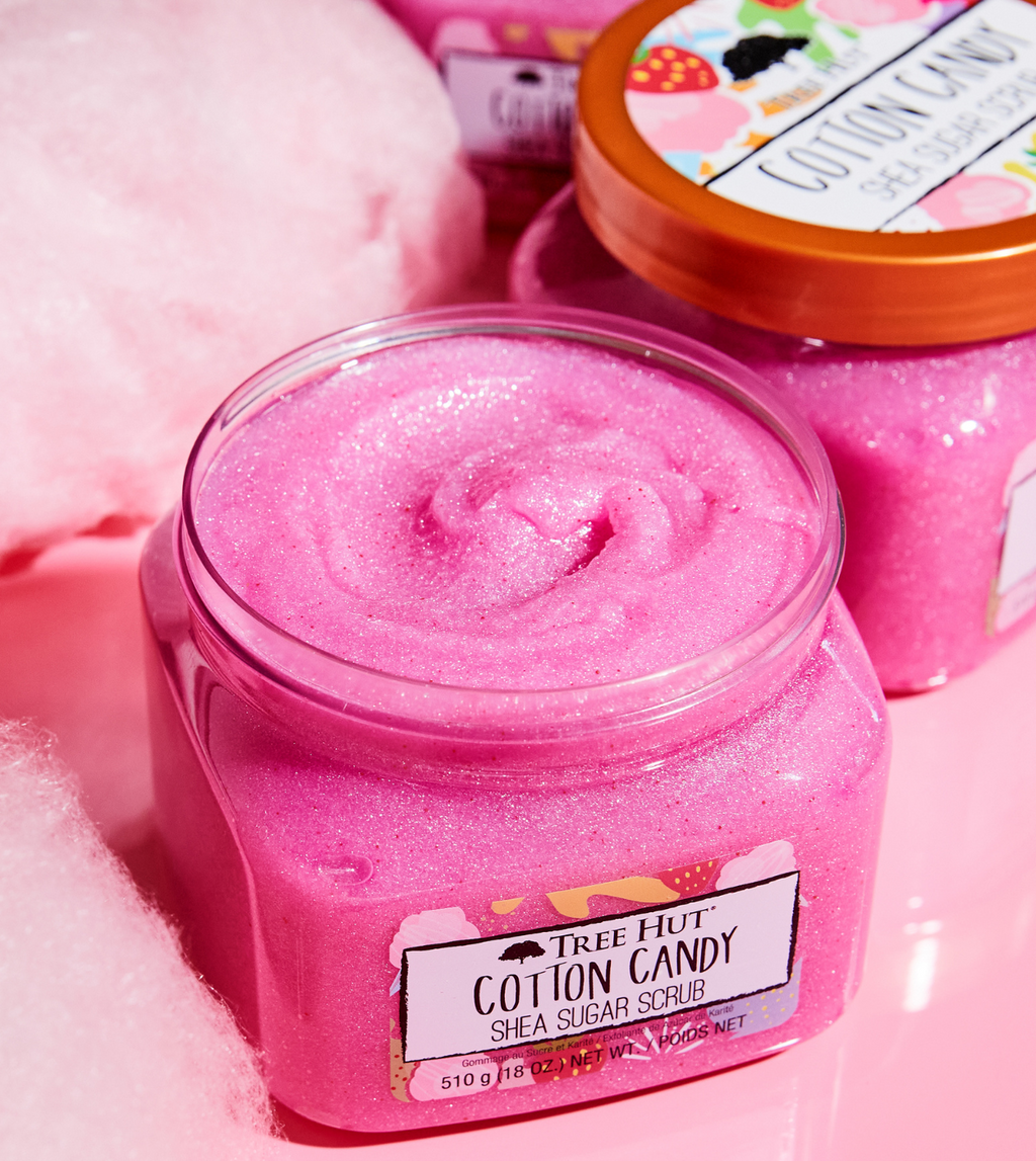 Tree Hut Shea Sugar Scrub Cotton Candy