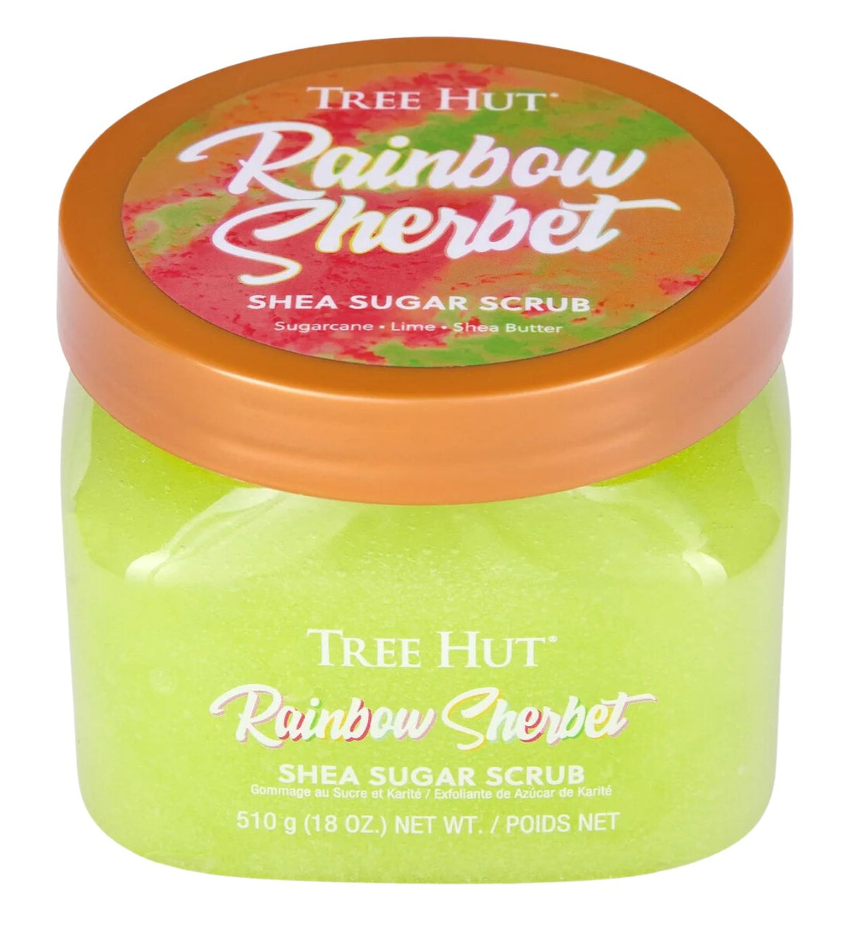 Tree Hut Shea Sugar Scrub Rainbow Sherbet