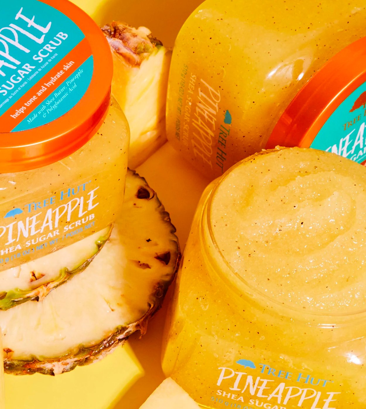 Shea Sugar Scrub Pinapple