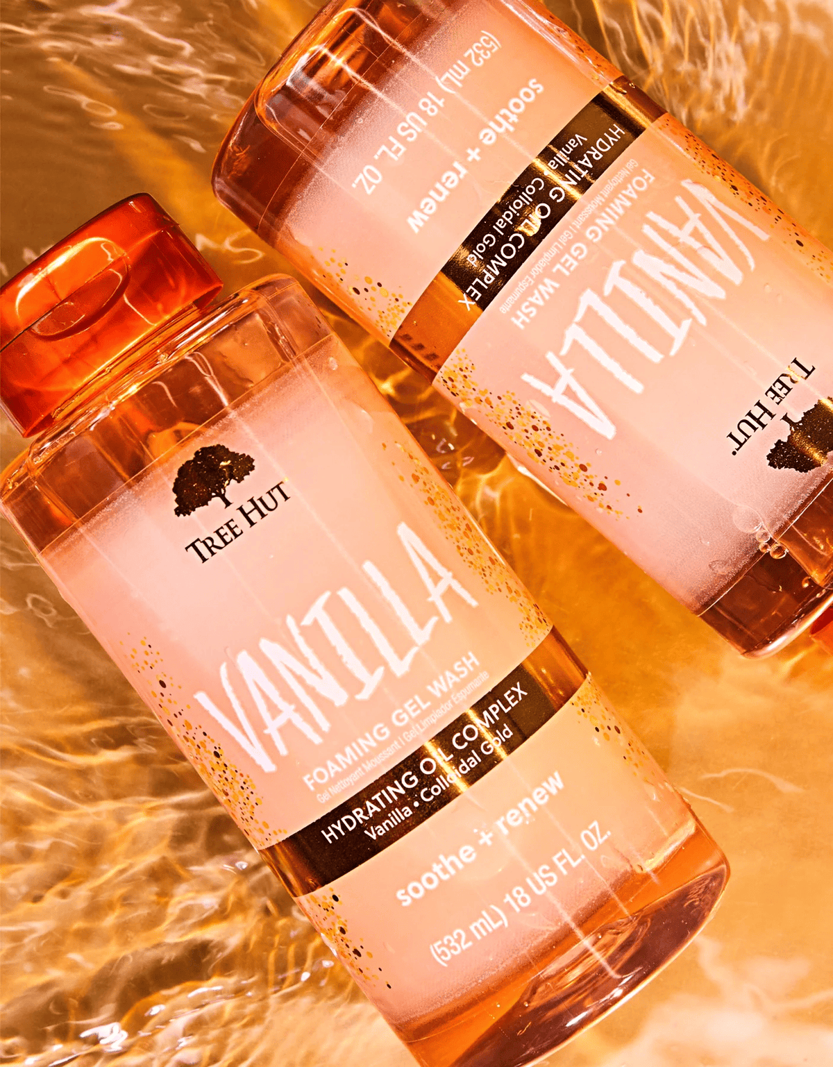 Tree Hut Foaming Gel Wash Vanilla